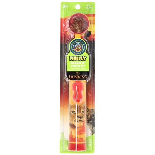 Firefly Disney Lion King Powered Toothbrushes w/Antibacterial Cover (Soft)