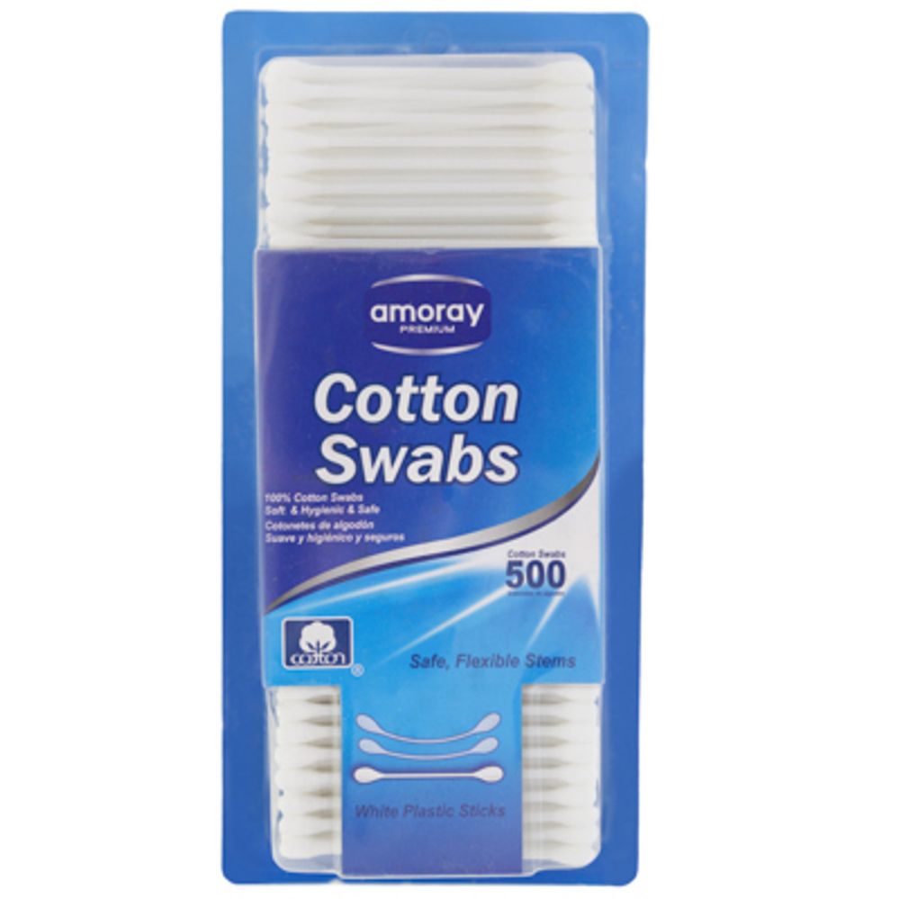 Amoray Cotton Swabs 500ct
