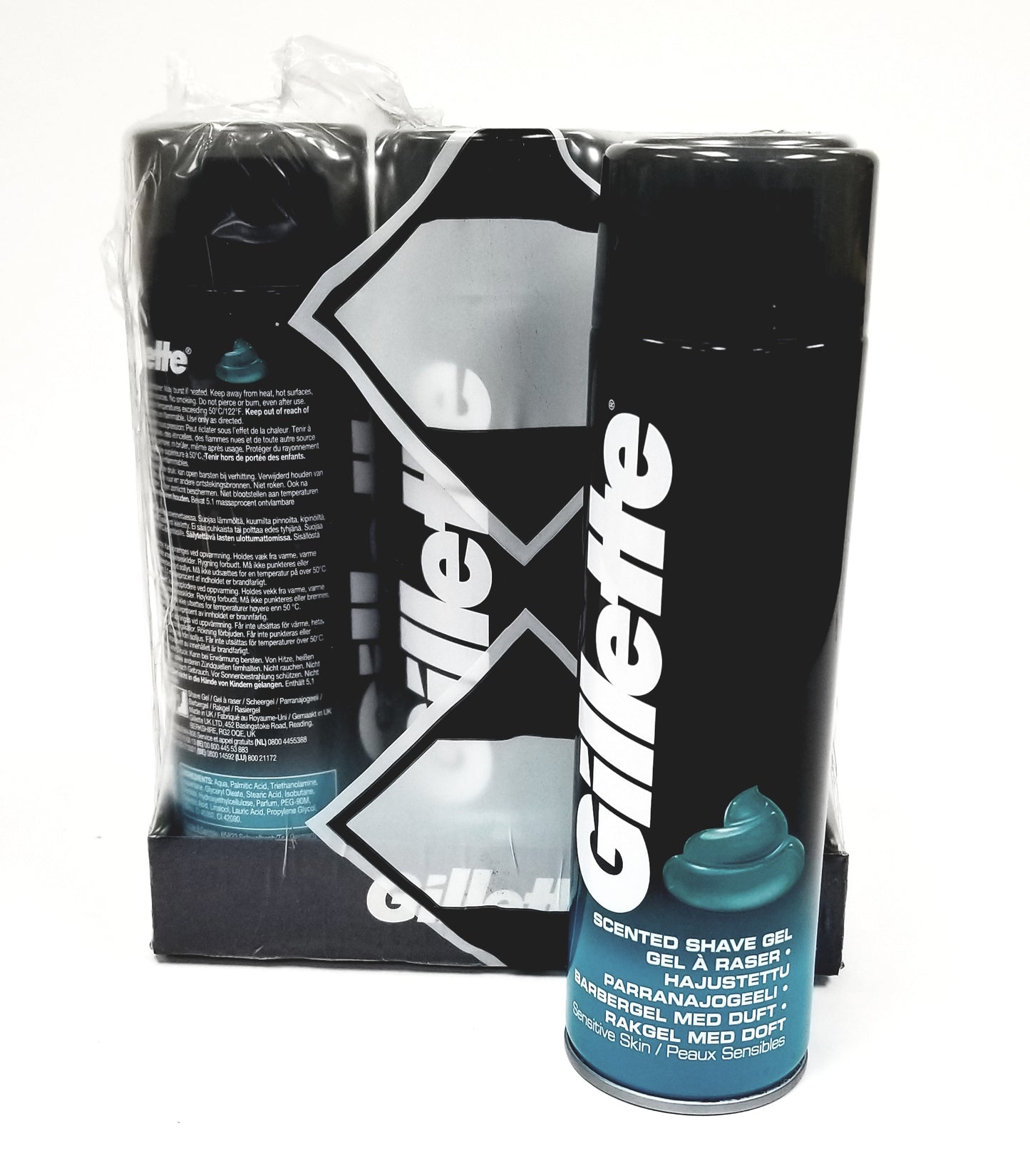 Gillette Classic Sensitive Skin Shave Gel 200ml