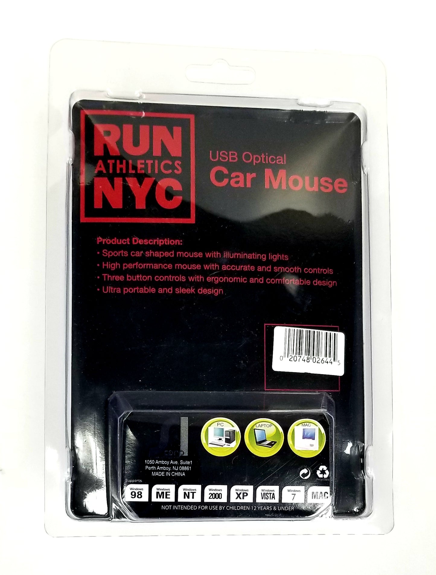 USB Optical Mouse Car