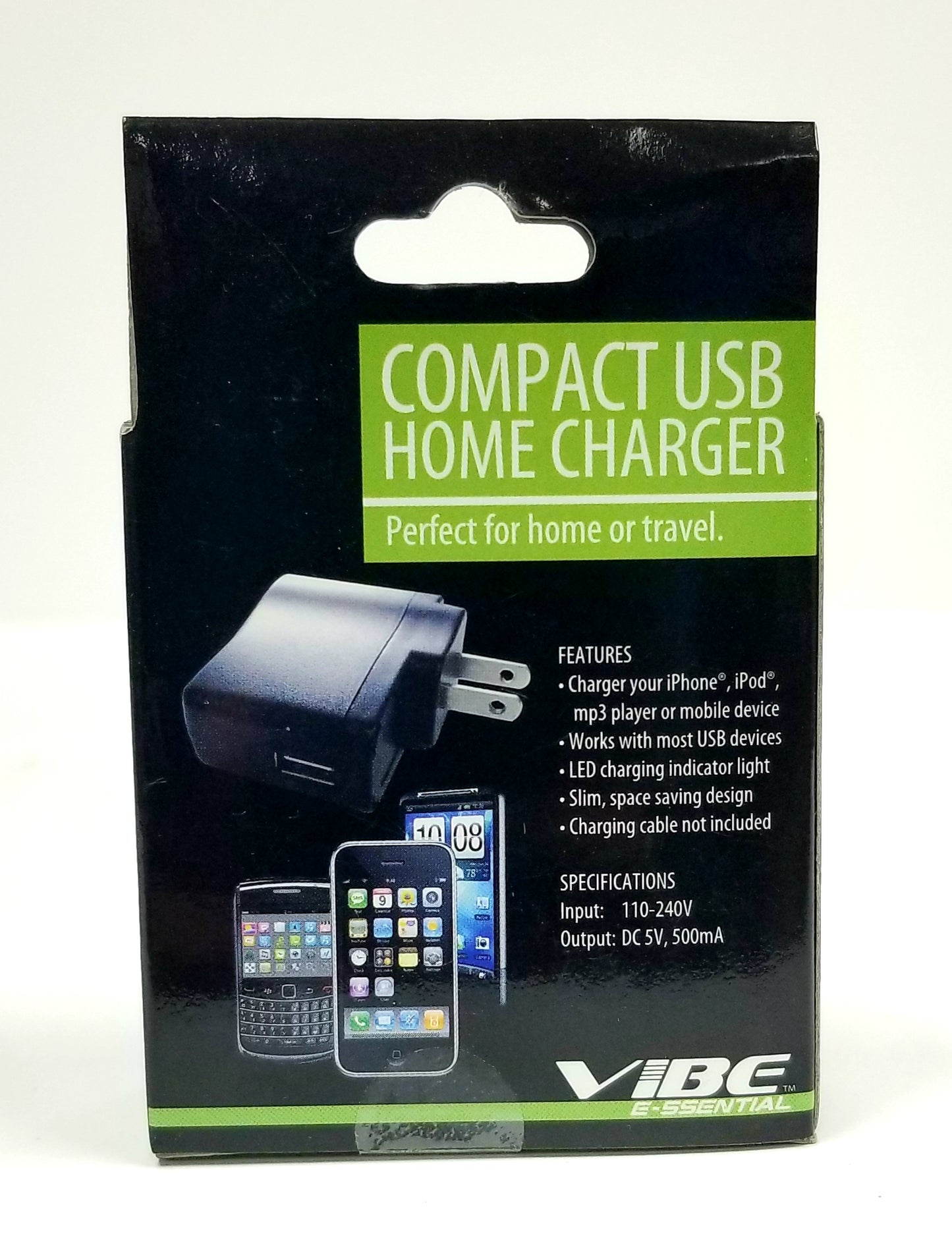 VIBE Compact USB Home Charger