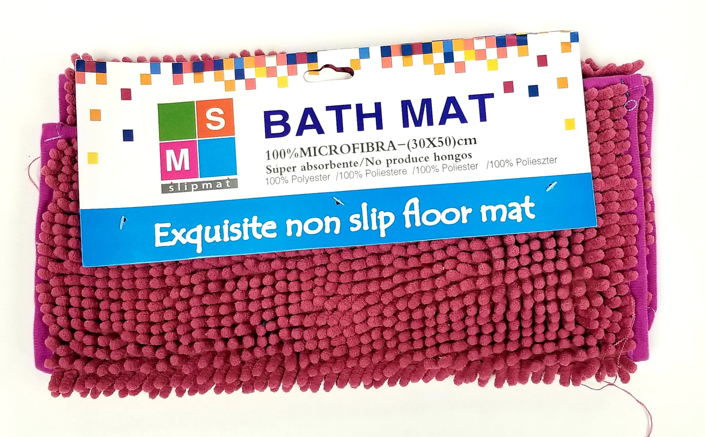 Bath Mat 100% Microfiber (30x50)cm