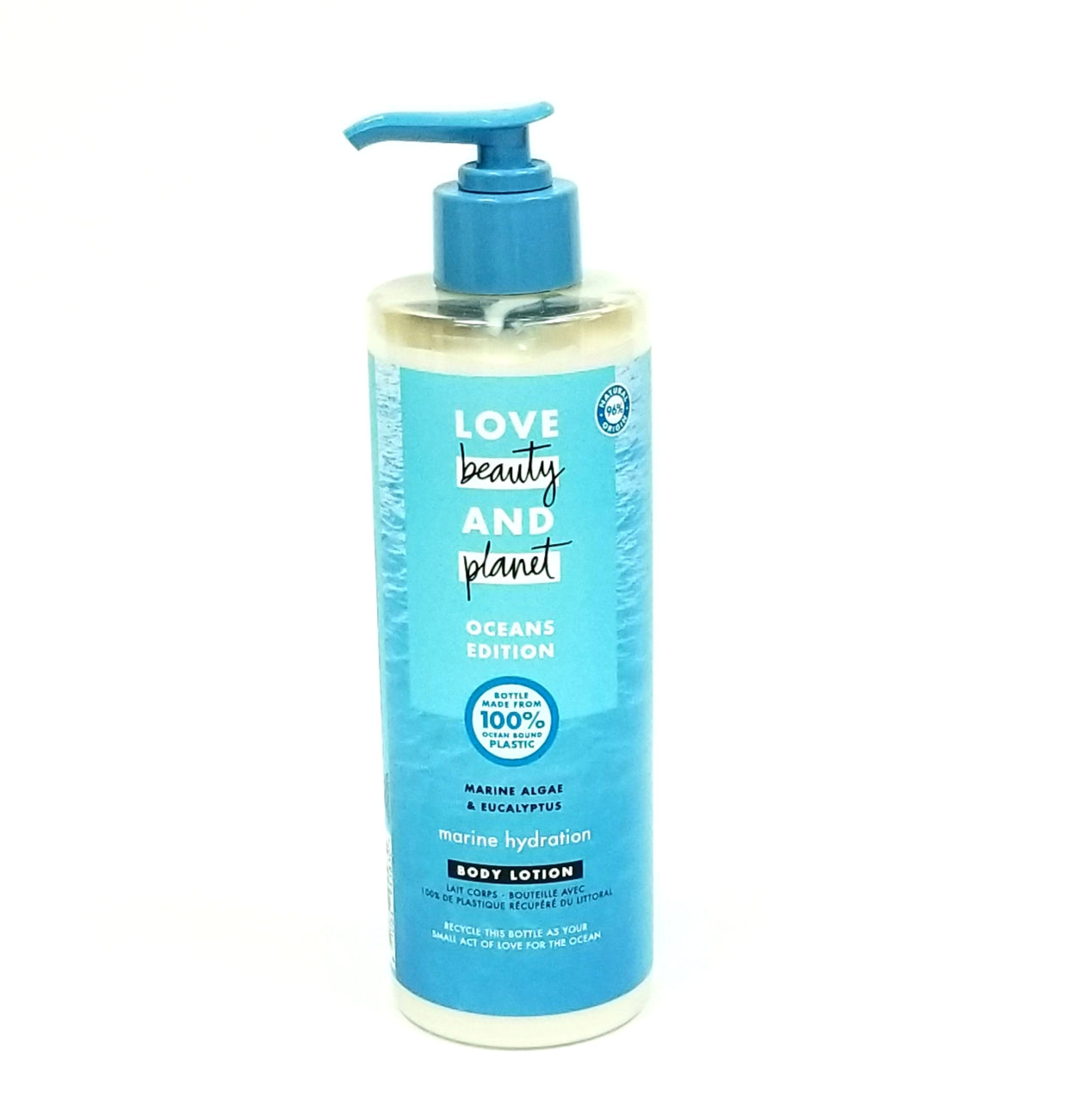 Beauty & Planet Body Lotion W/Pump Oceans Edition 400ml