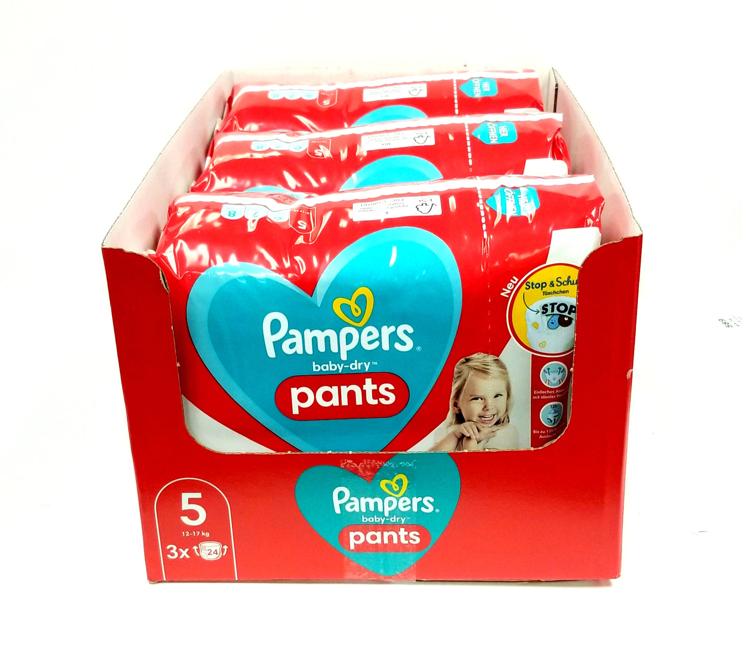 Pampers Baby Dry Diapers Pants 24pcs Size 5