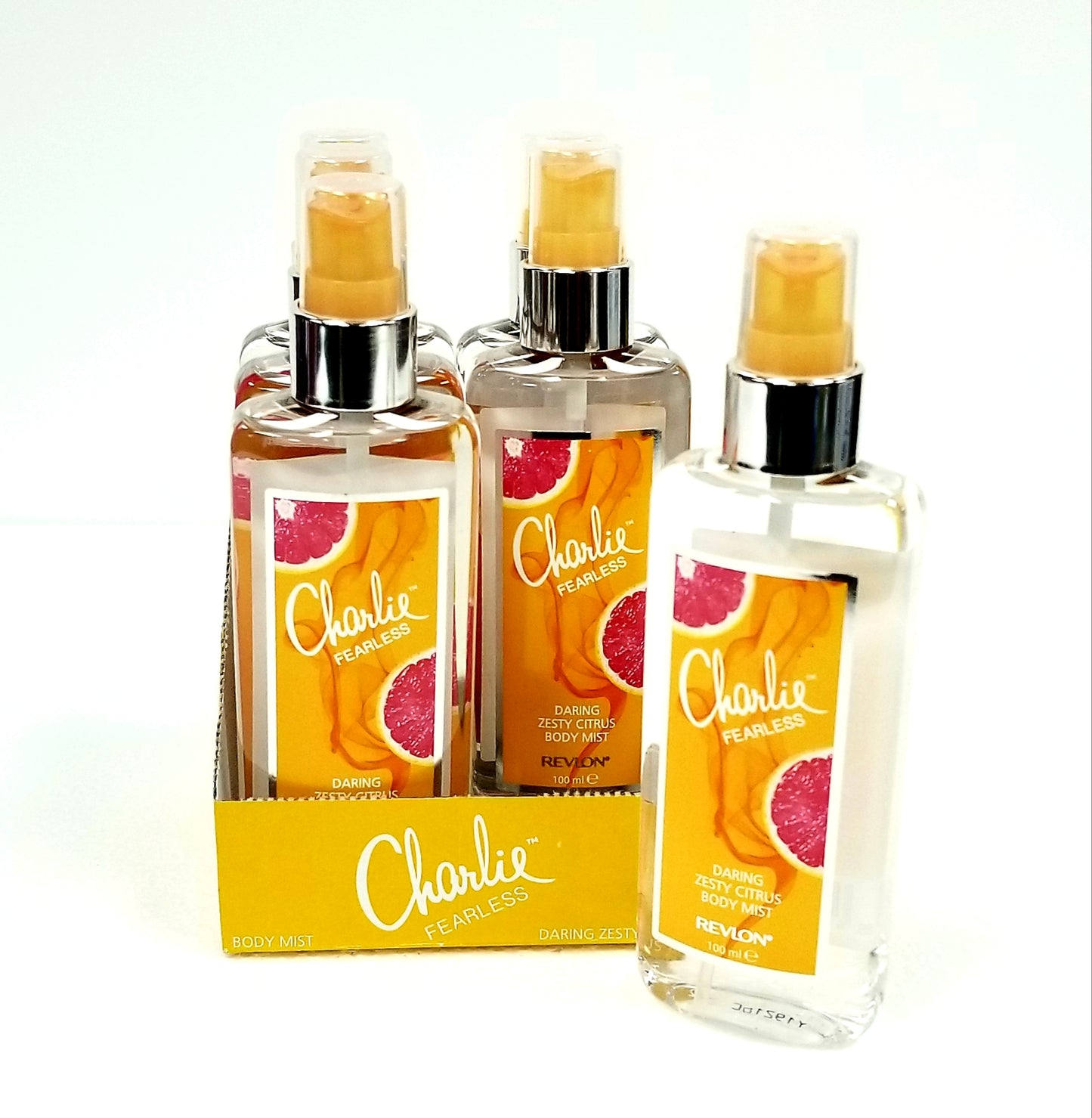 Charlie Fearless Daring Zesty Citrus Body Mist 100ml
