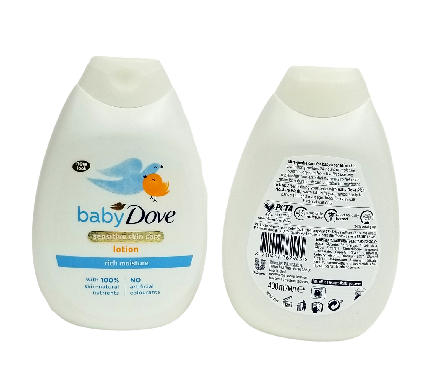 Dove Baby Lotion Rich Moisture 400ml