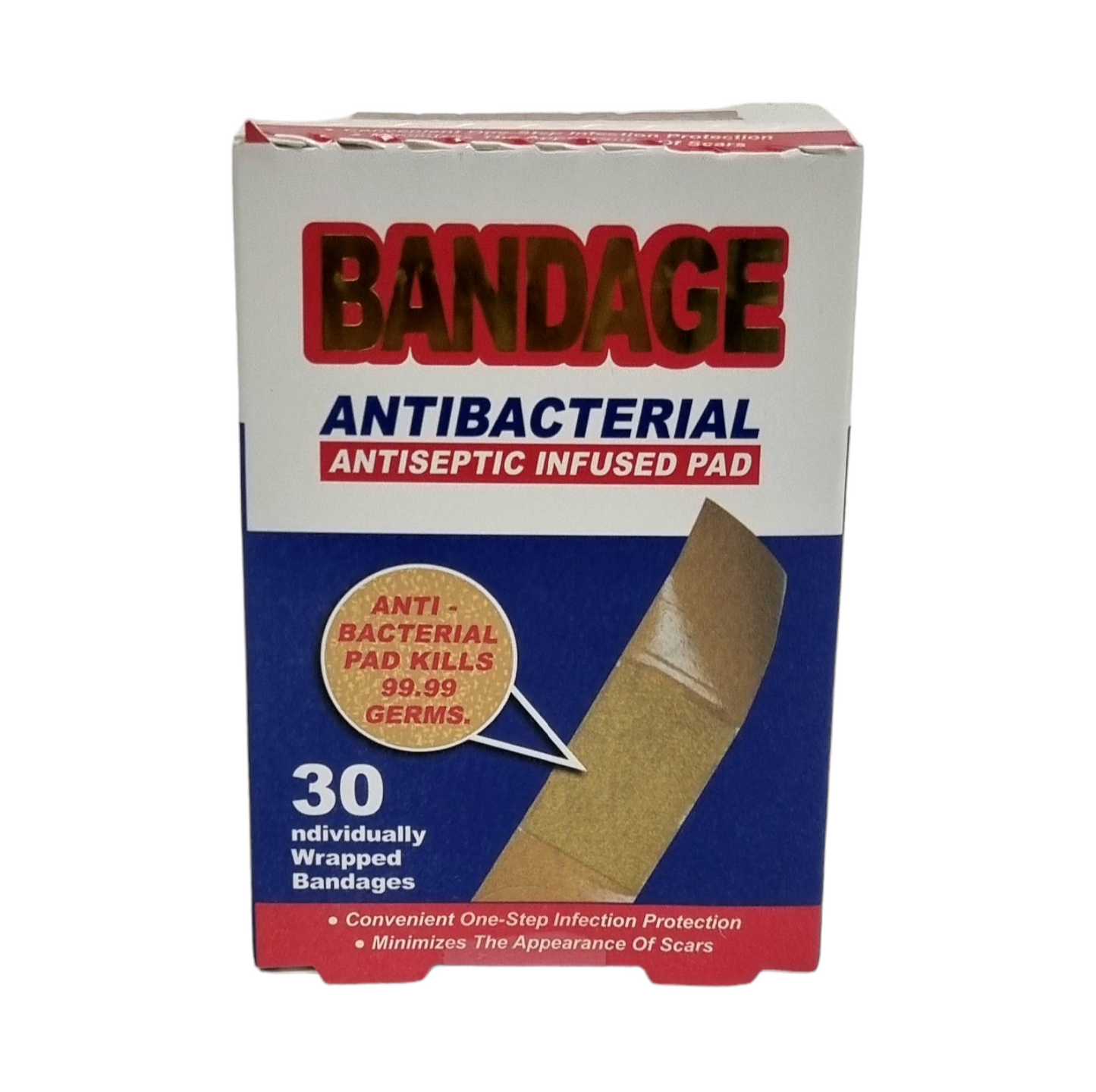 Bandage Antibacterial 30ct