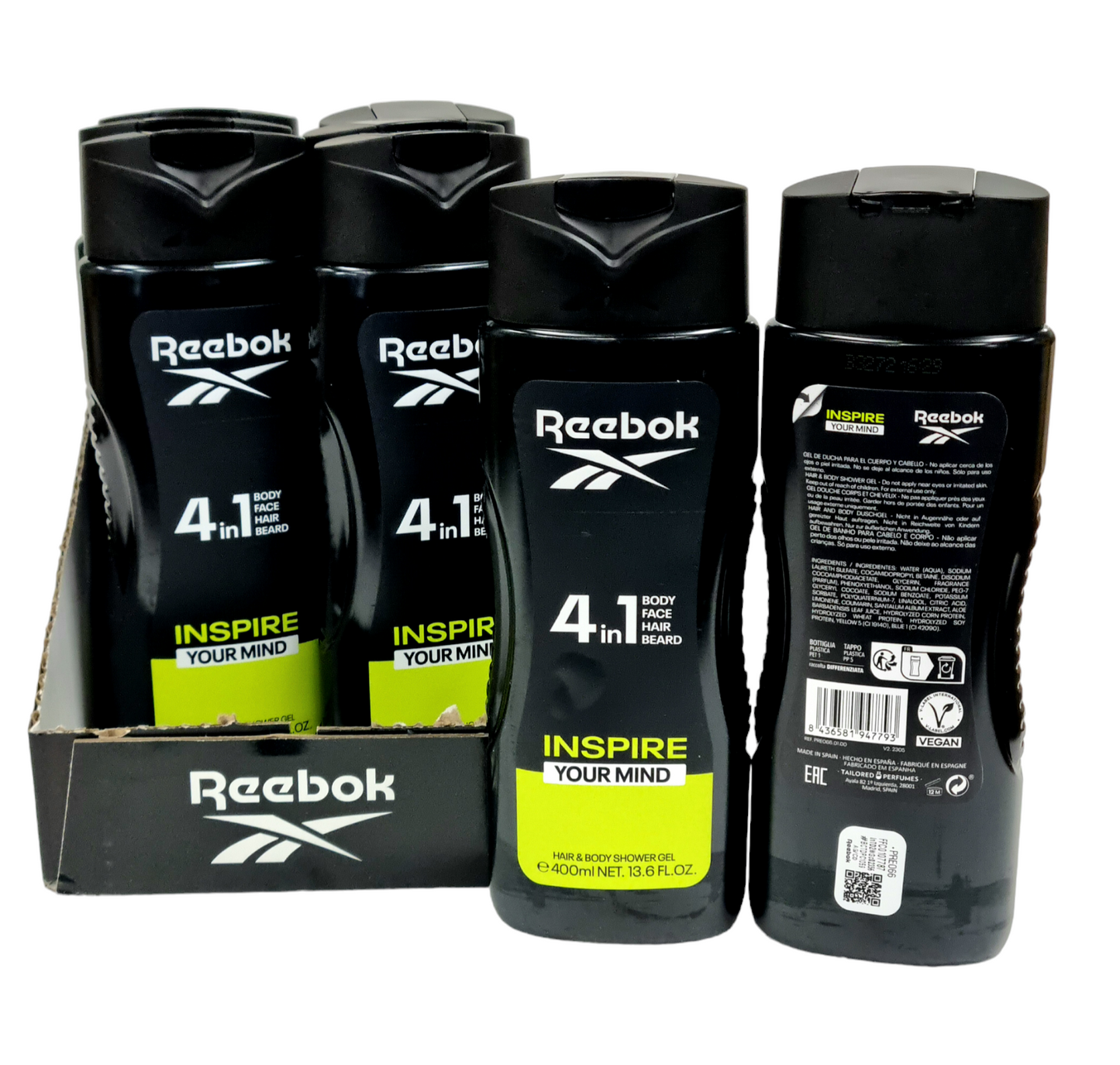 Reebok Shower Gel Inspire Men 400ml