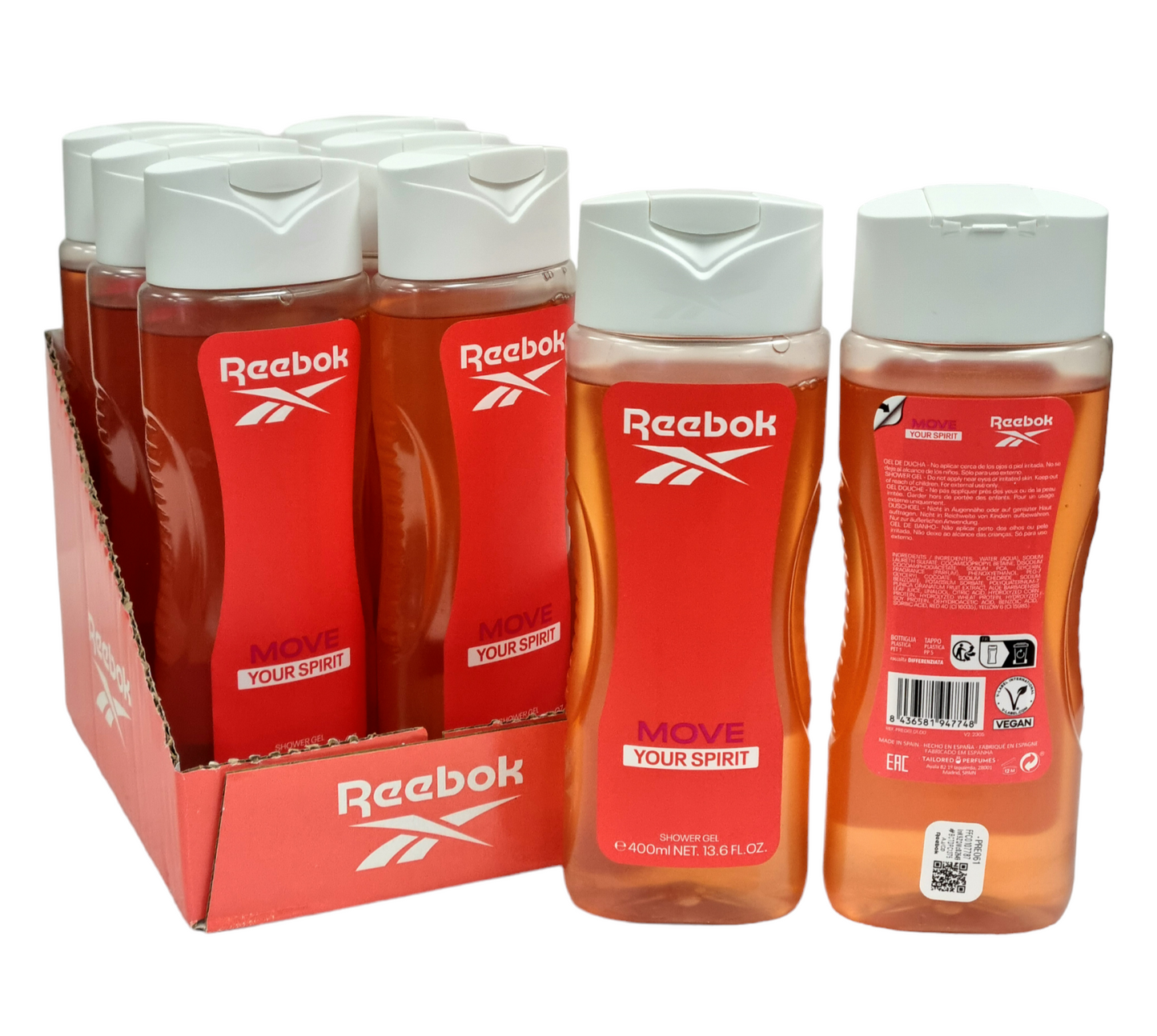 Reebok Shower Gel Move Women 400ml
