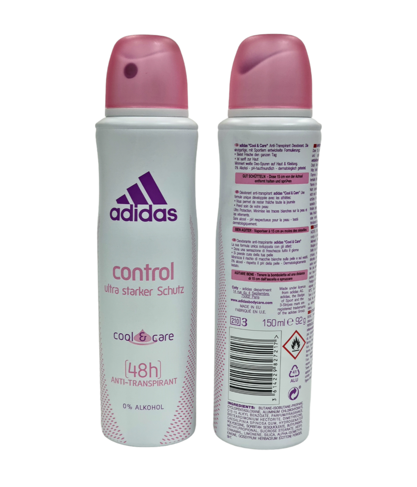 Adidas Body Spray Cool & Care women 150ml
