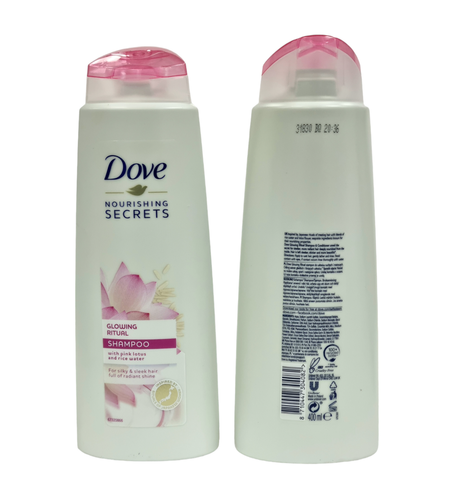 Dove Nourishing Secrets Glowing Ritual Shampoo 400ml