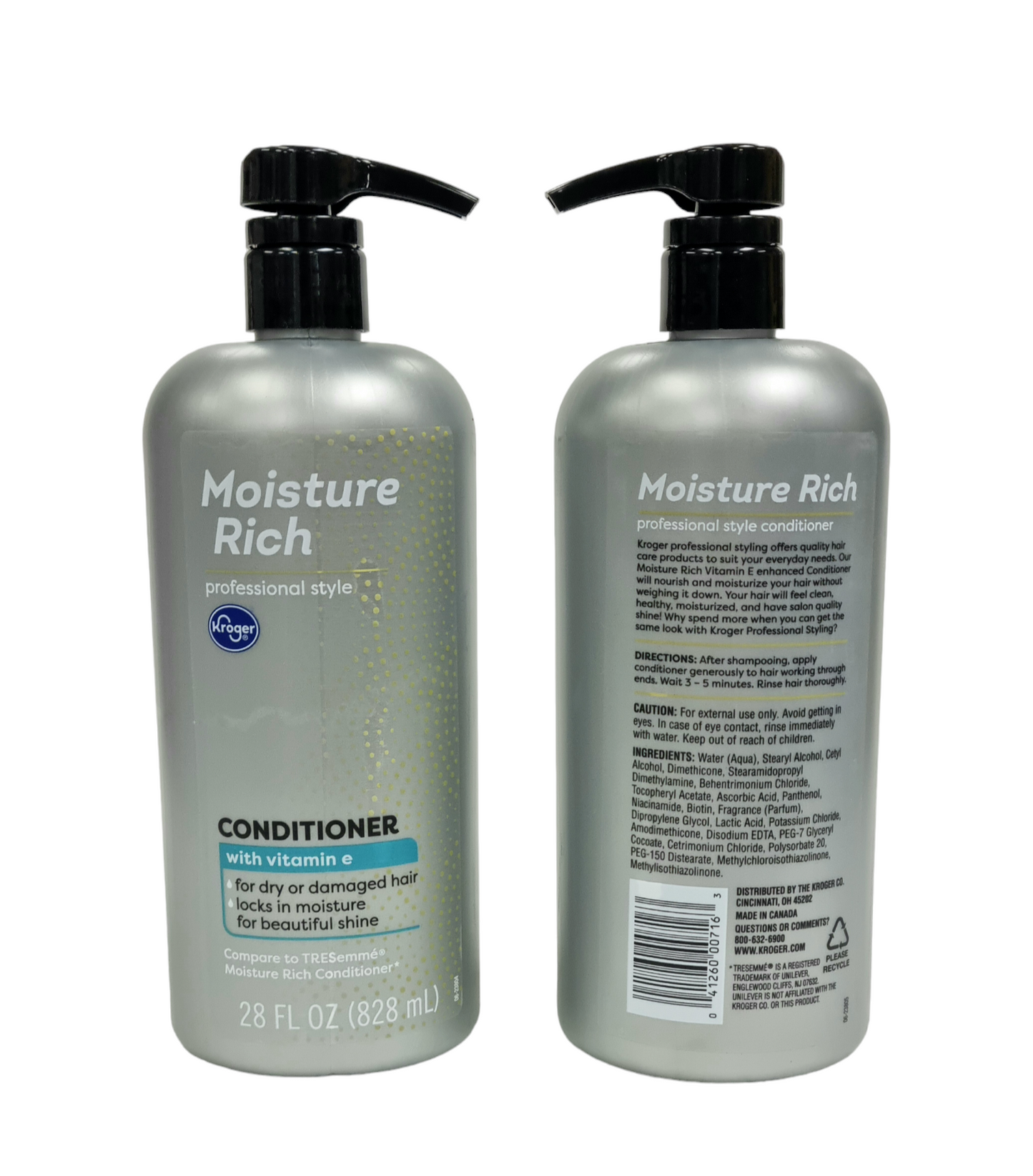 Kroger Moisture Rich Conditioner 28 fl oz (828ml)