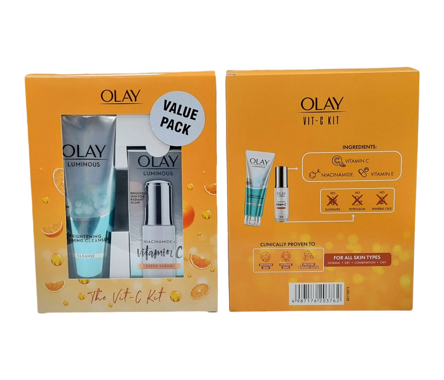 OLAY LUNIMOUS HYDERATION(30ML+100G)