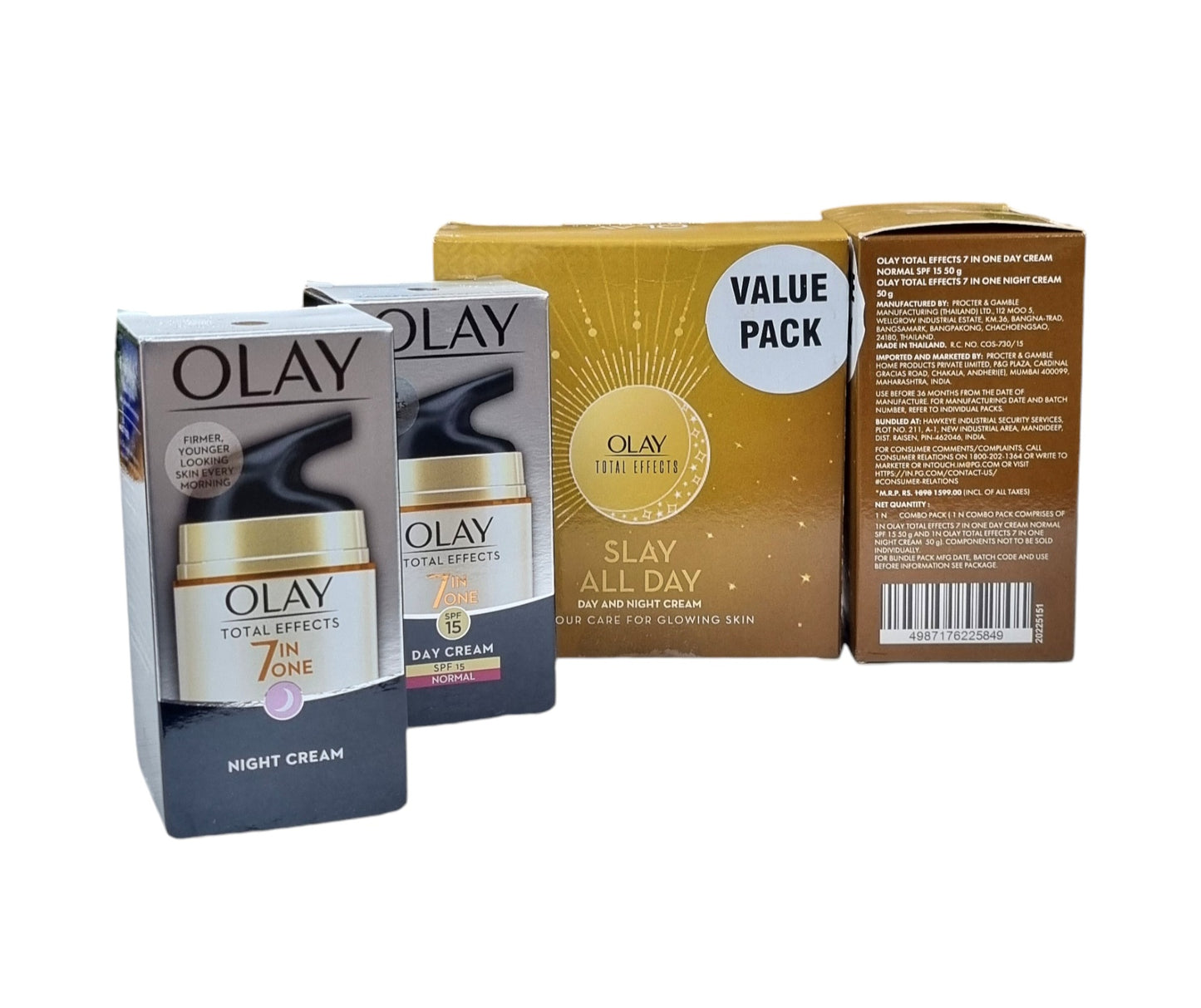 Olay Total Effects + Night Cream (50mlx2)