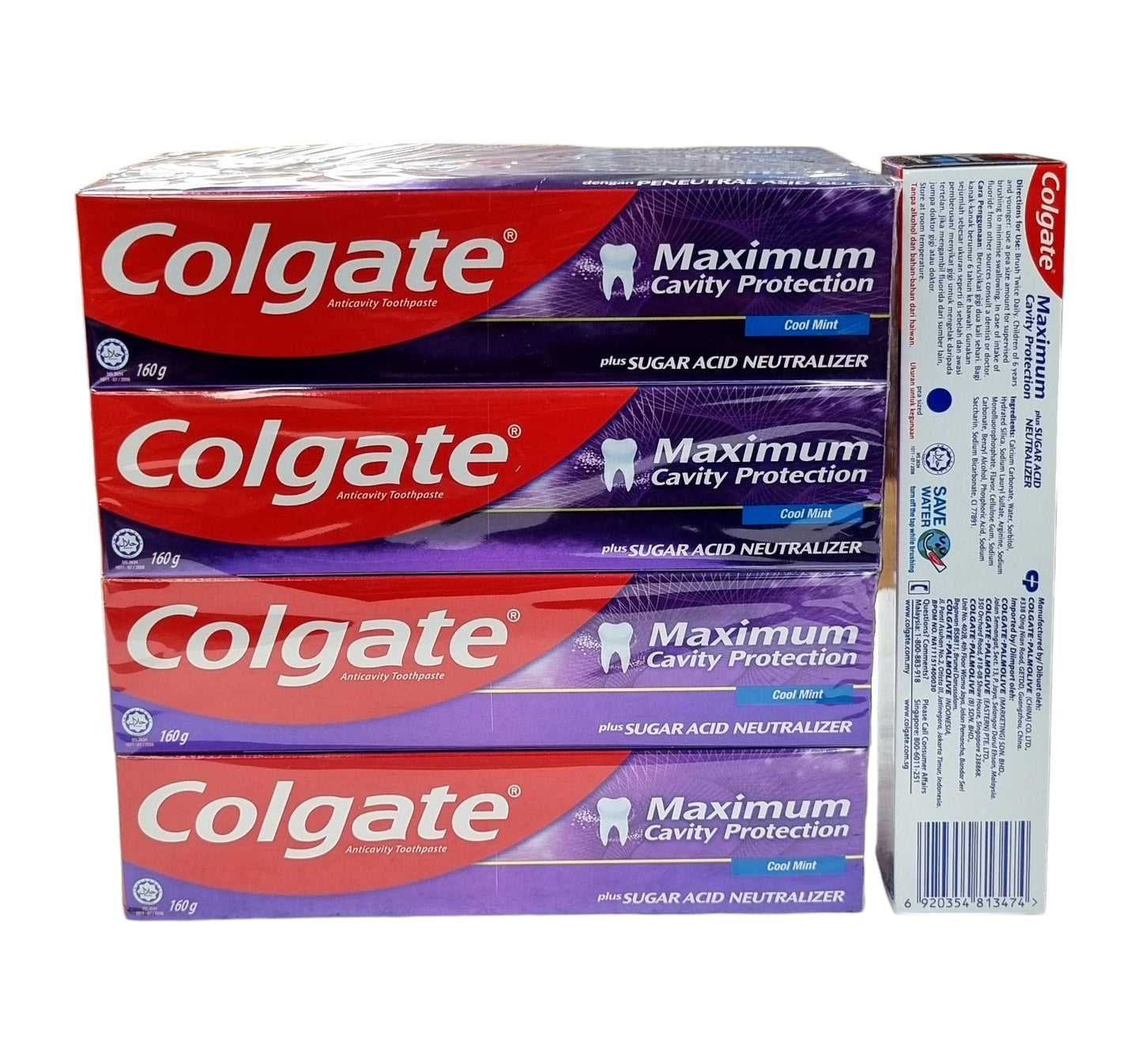 Colgate Maximum Cavity Protection Cool Mint Toothpaste 160g