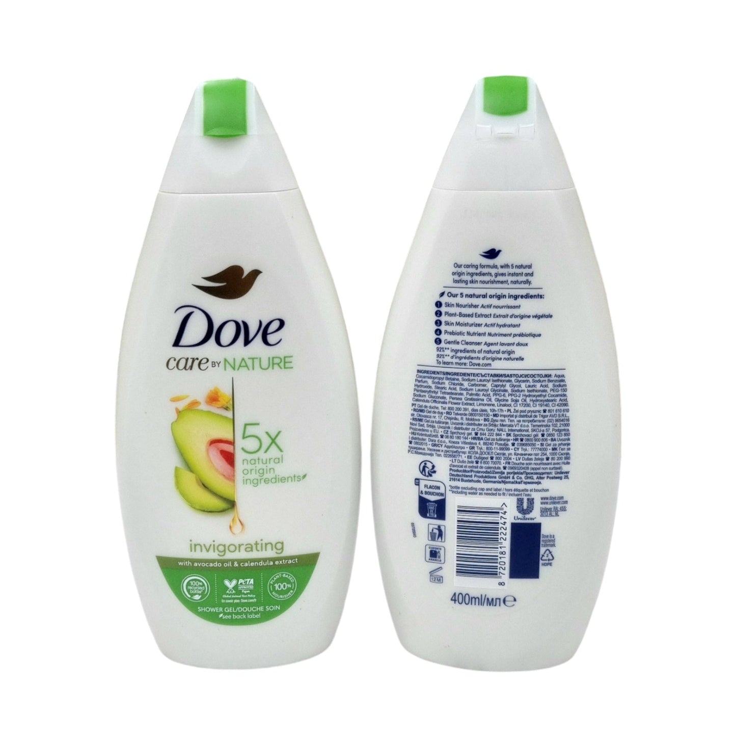 Dove Shower Gel Invigorating 400ml