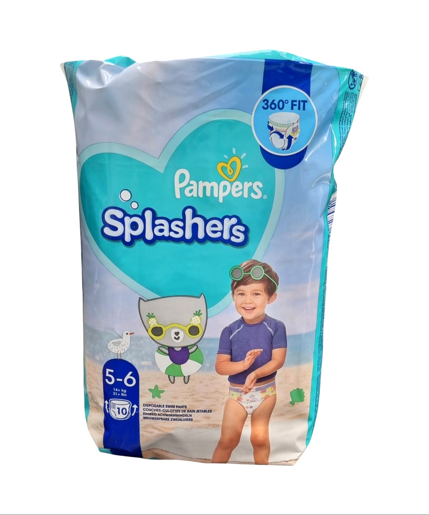 PAMPERS SPLASHERS SWIM DIAPER SIZE 5-6
