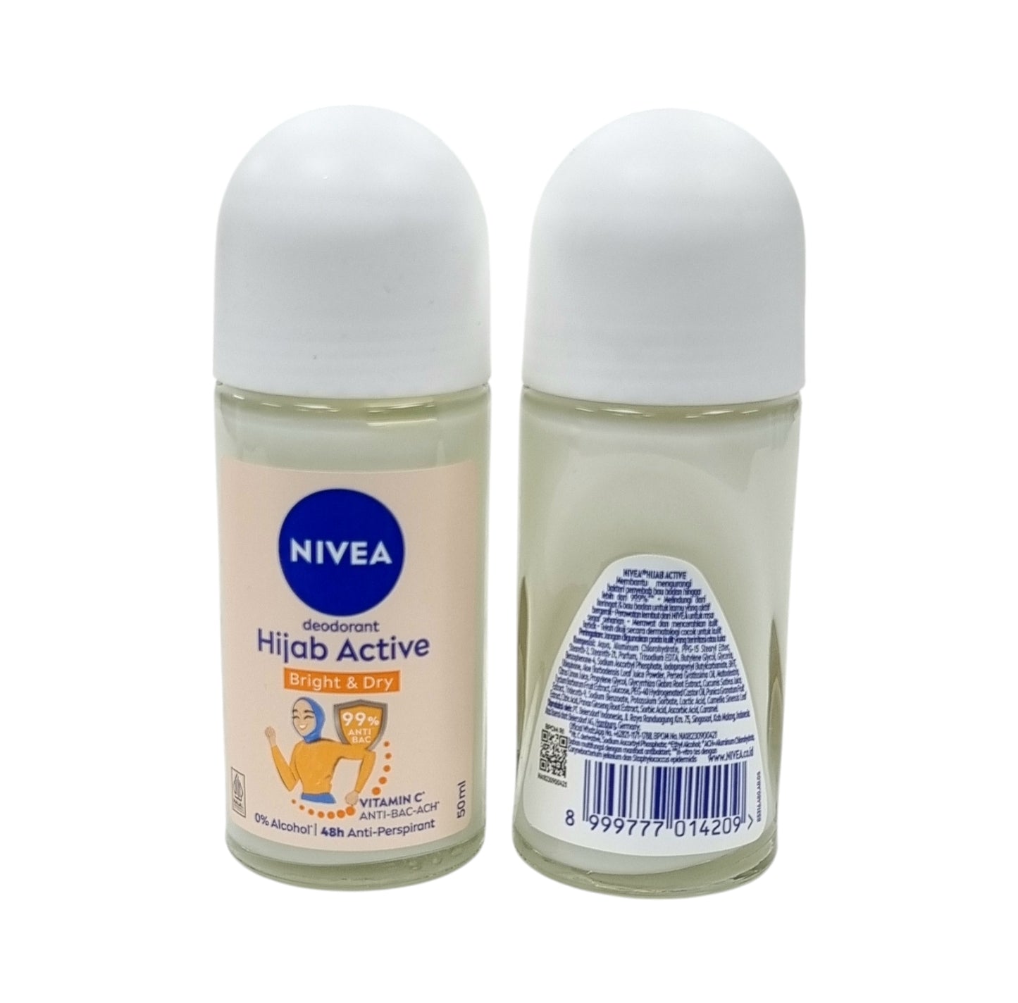 Nivea Roll On Hijab Active 1.7oz (50ml)