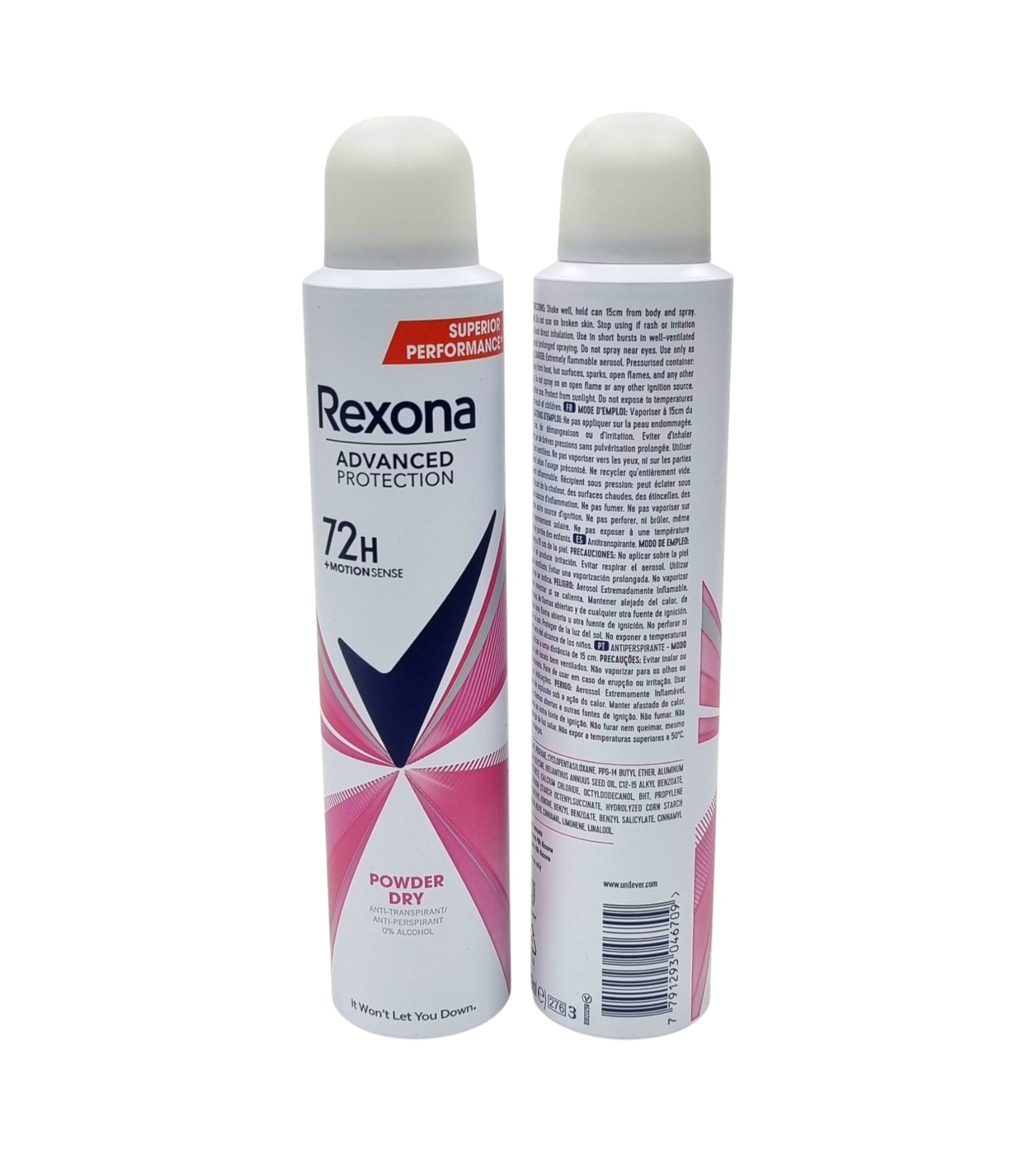 Rexona Body Spray Powder Dry 200ml