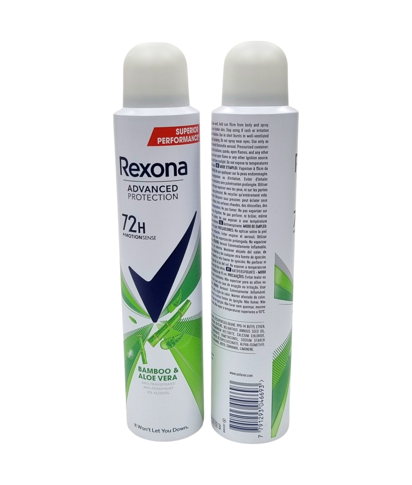 Rexona Body Spray Bamboo & Aloe Vera 200ml