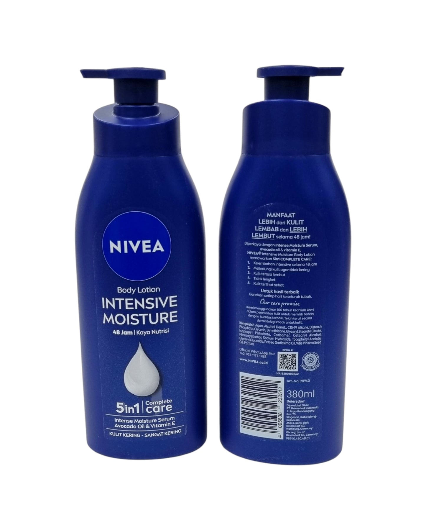 Nivea Body Lotion Intensive Moisture 5in1 380ml
