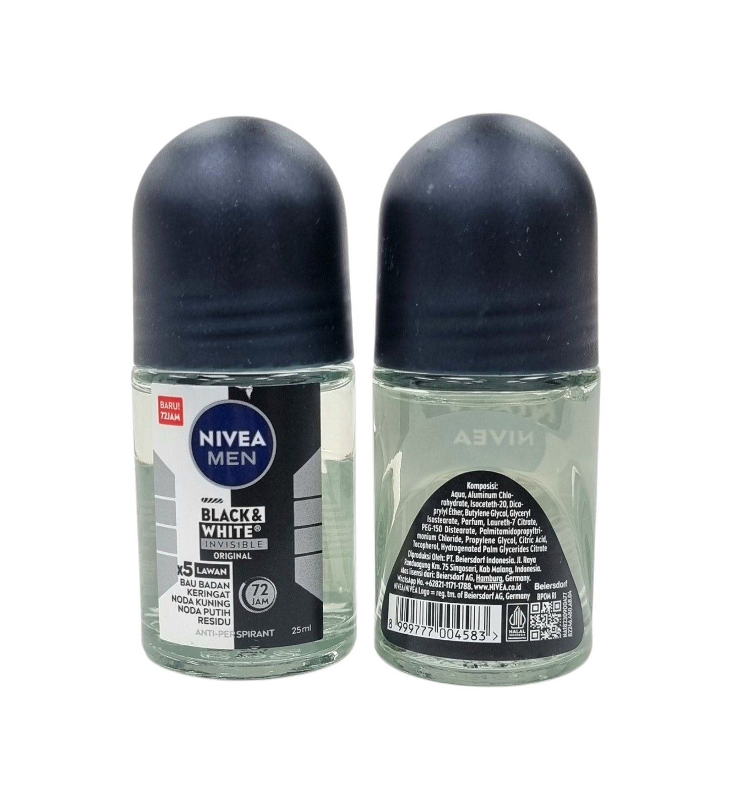 Nivea Roll On Men B&W Invisible Original 25ml