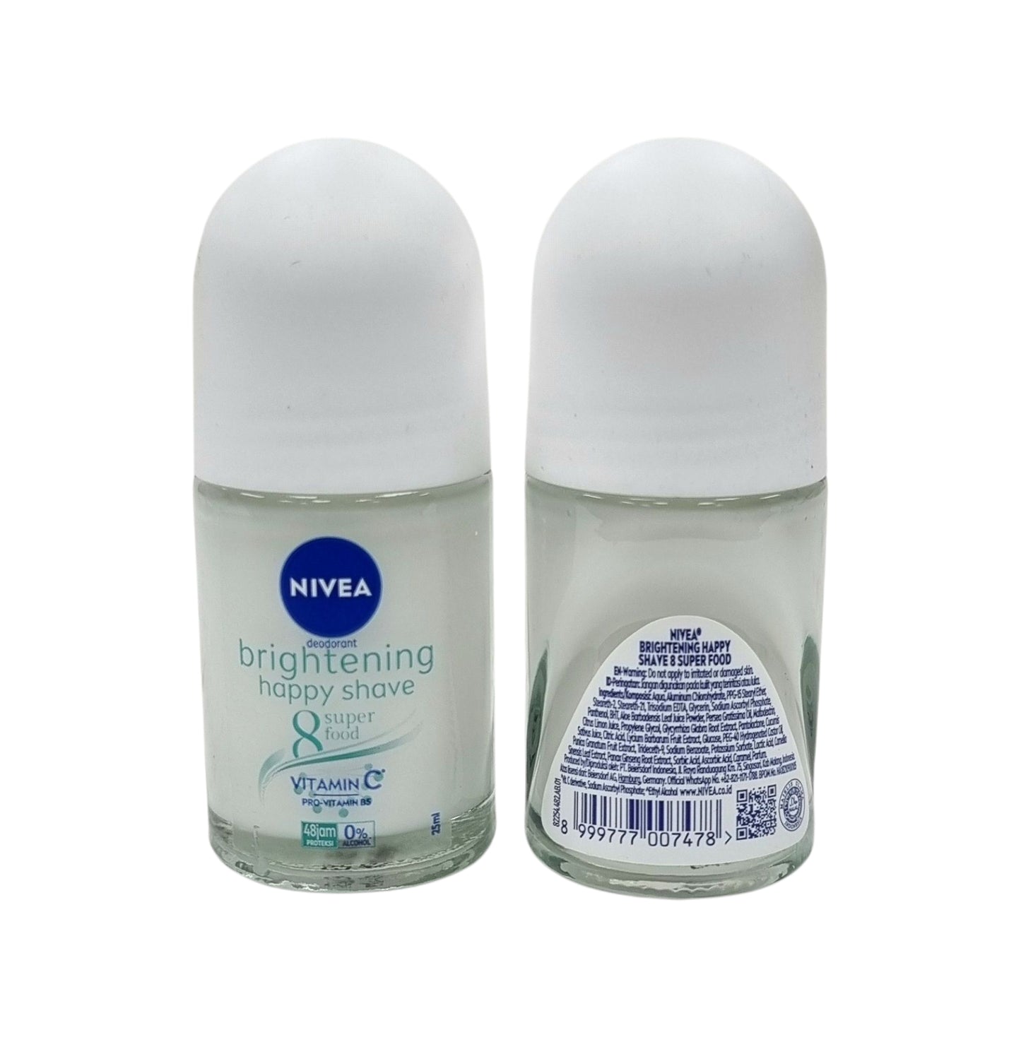 Nivea Roll On Brightening Happy Shave 25ml
