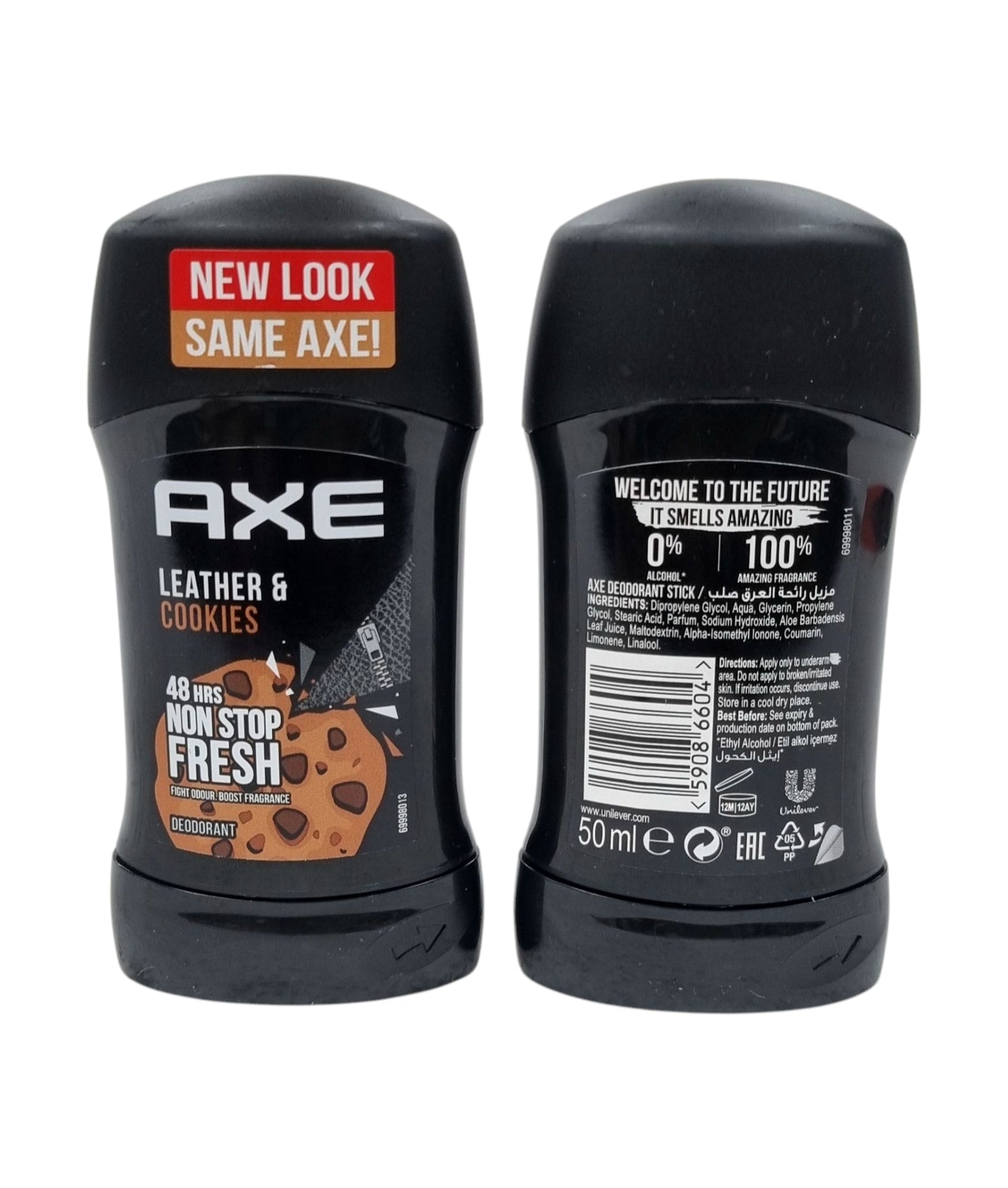 Axe Leather & Cookies Non Stop Fresh Deo Stick 50ml