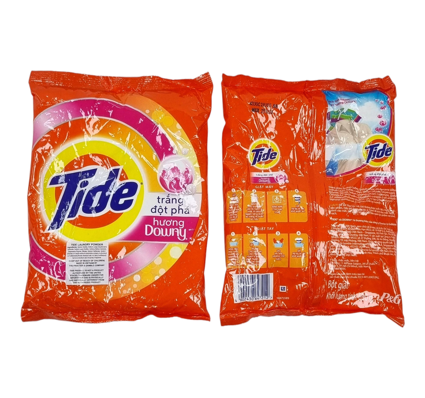 Tide Laundry Detergent Downy 690g