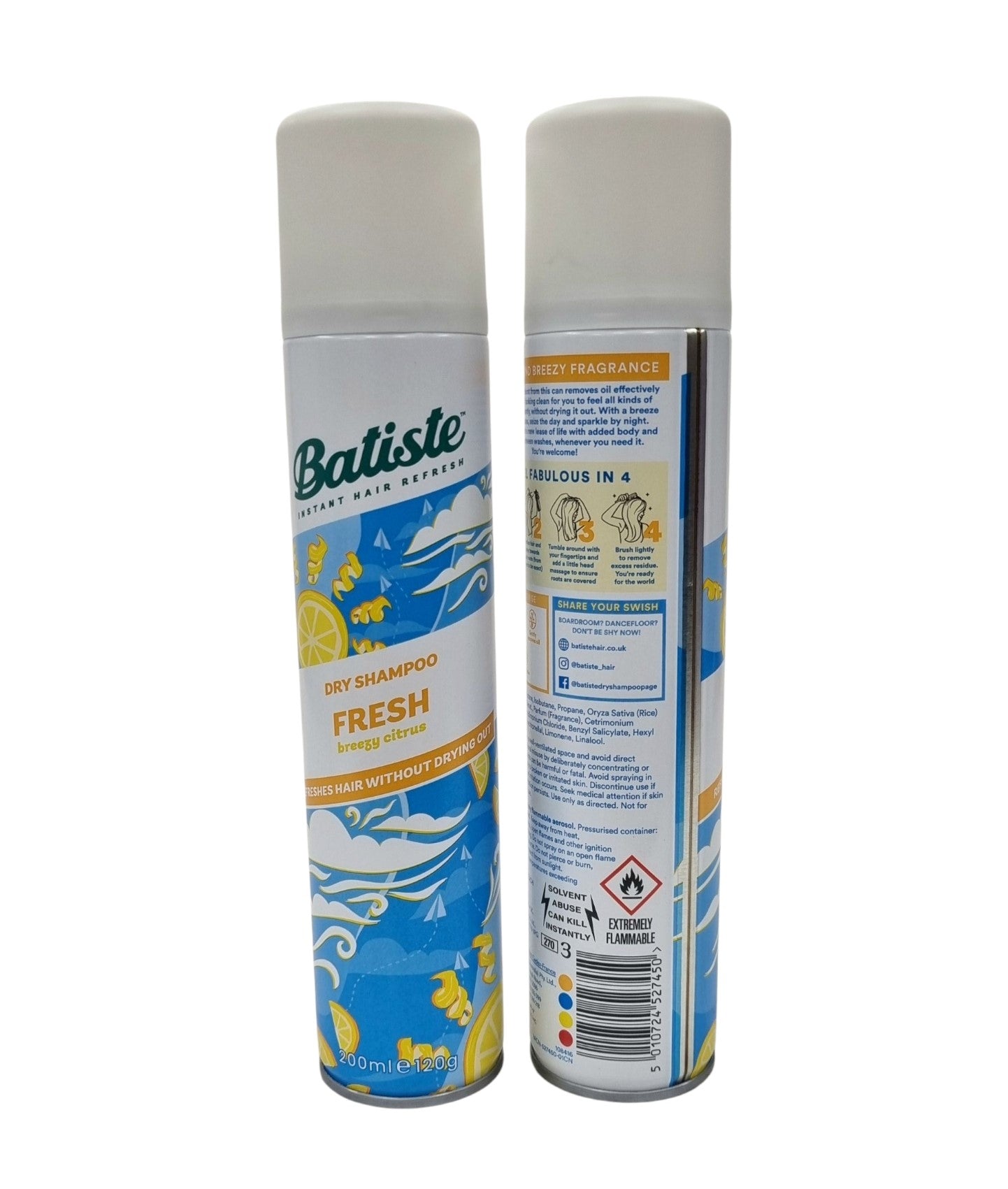 Batiste Dry Shampoo Fresh 200ml