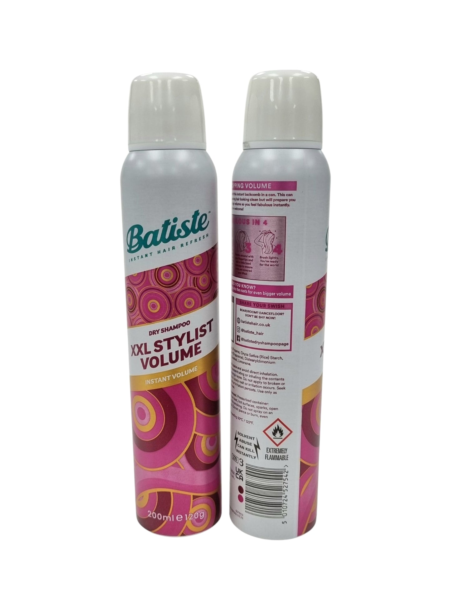 Batiste Dry Shampoo XXL Stylist Volume 200ml