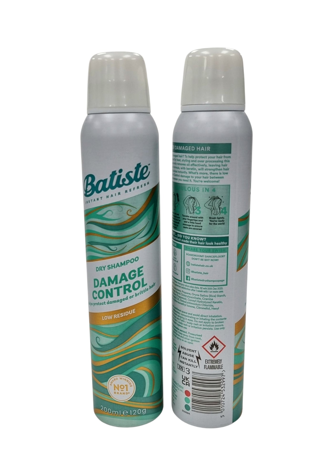 Batiste Dry Shampoo Damage Control 200ml