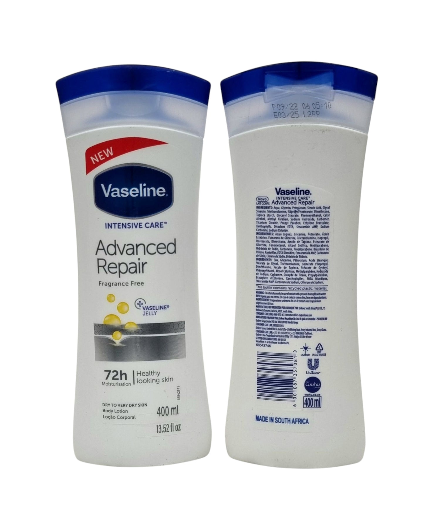Vaseline Intensive Body Lotion Advanced Repair 400ml