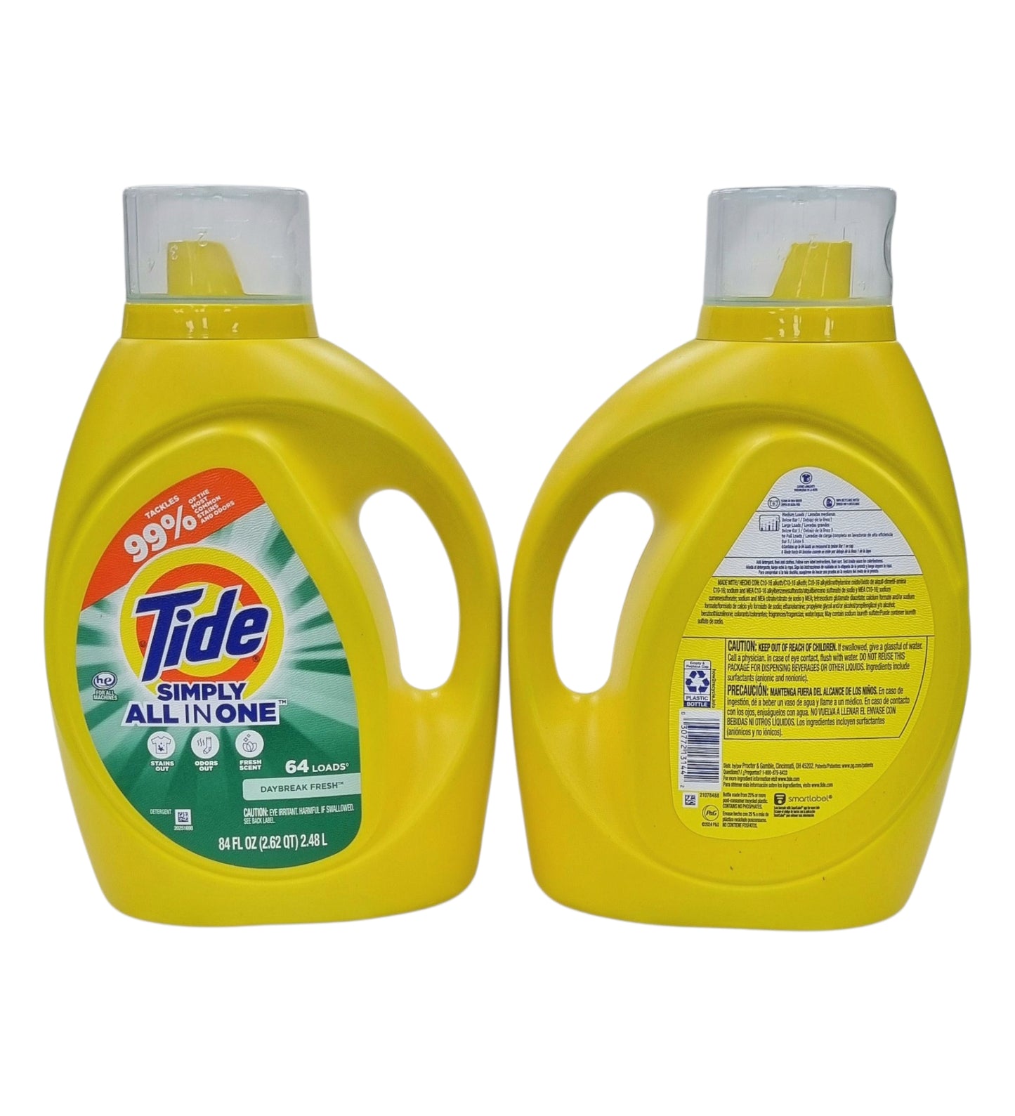 Tide Liquid Simply All In One 84 fl oz (2.48L)