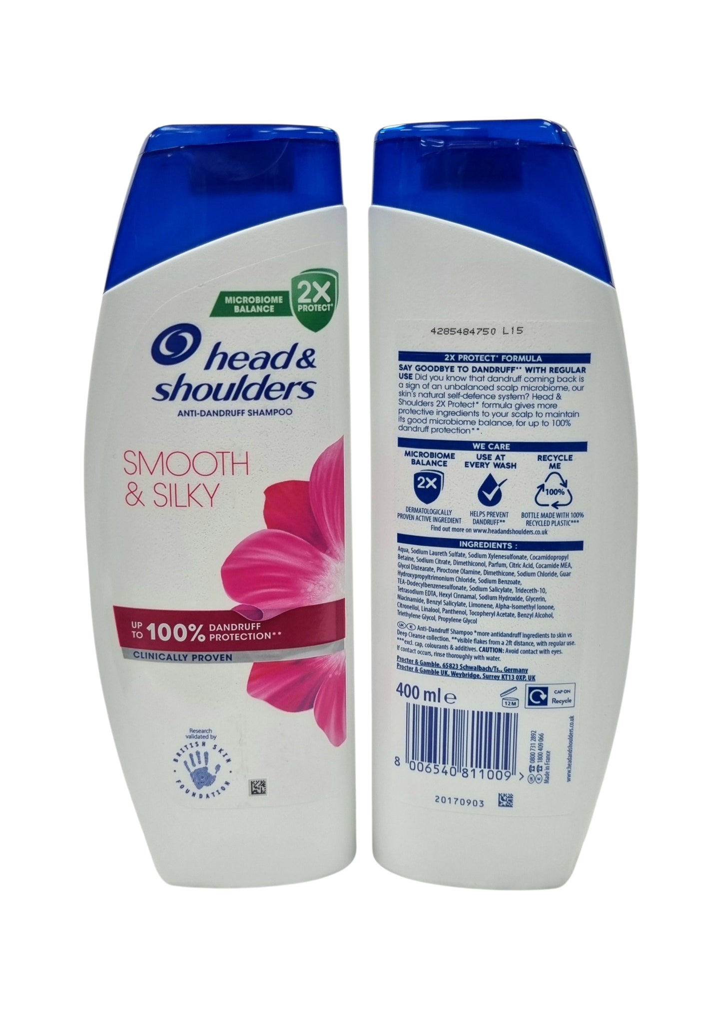 Head & Shoulders Smooth & Silky Shampoo 400ml