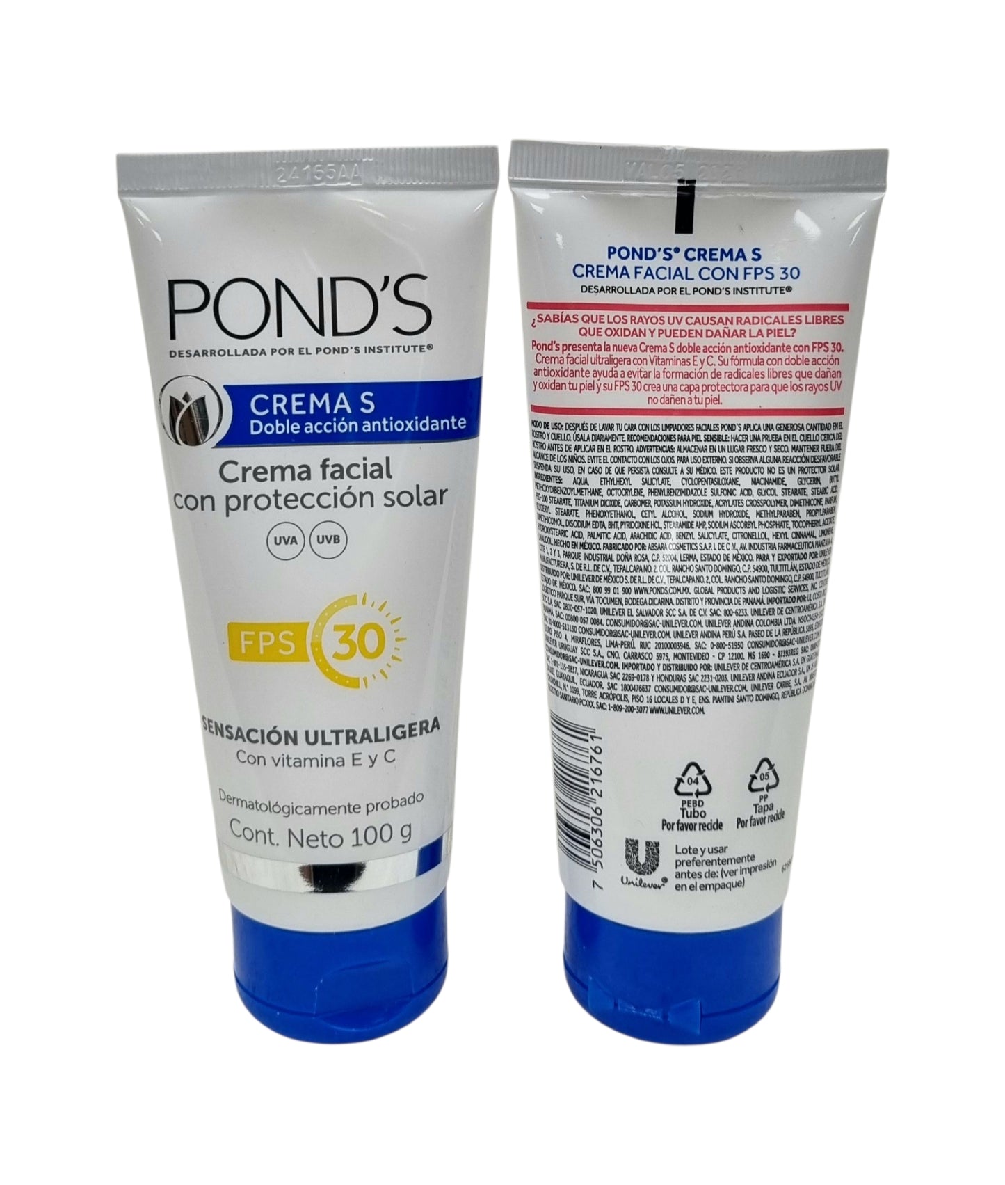 Ponds Facial Creme Shumectante FPS30 100g