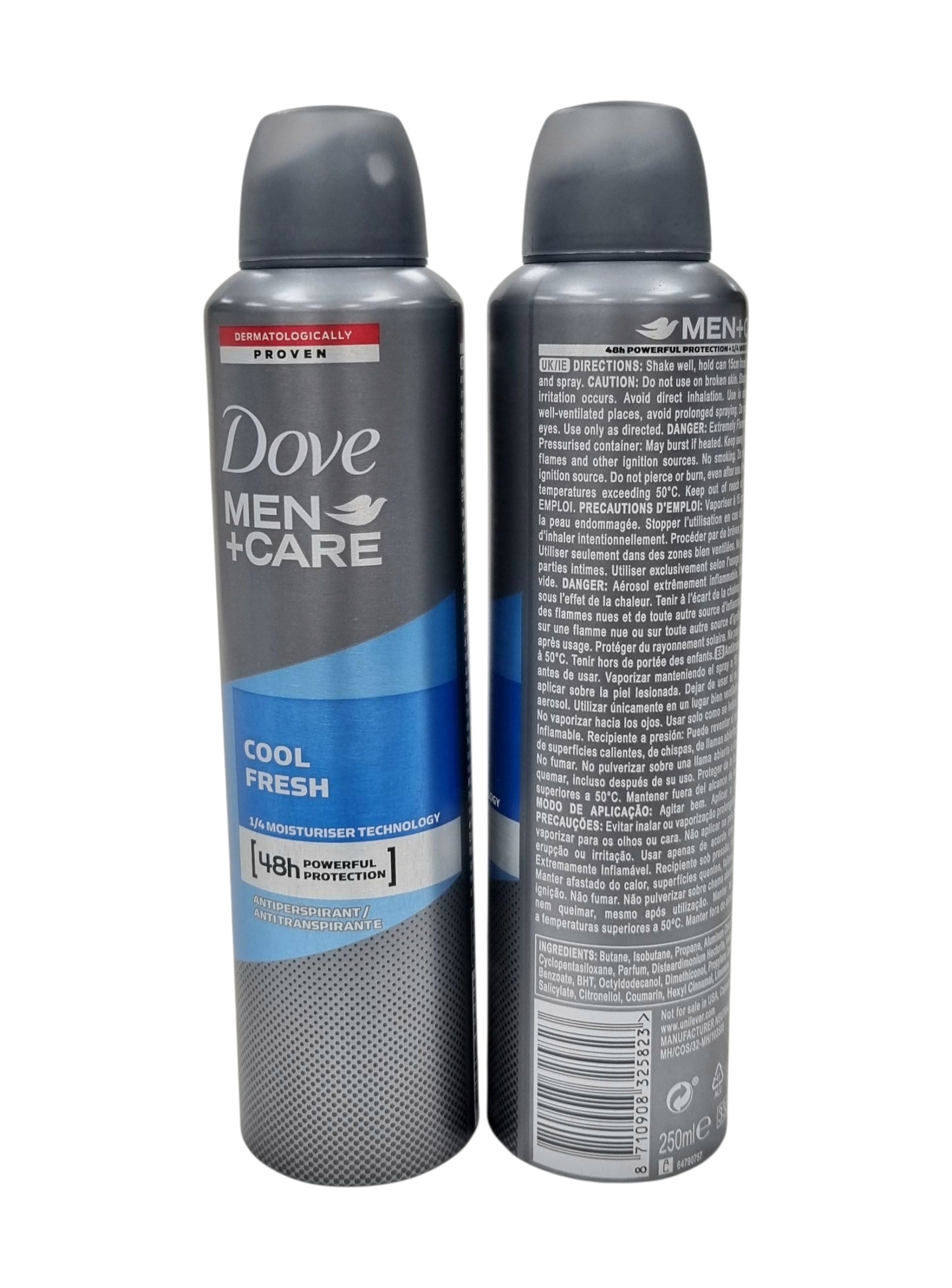 Dove Body Spray Men+Care Cool Fresh 250ml