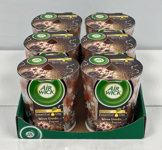 Air Wick Essential Oils candle - Warm Vanilla 105g