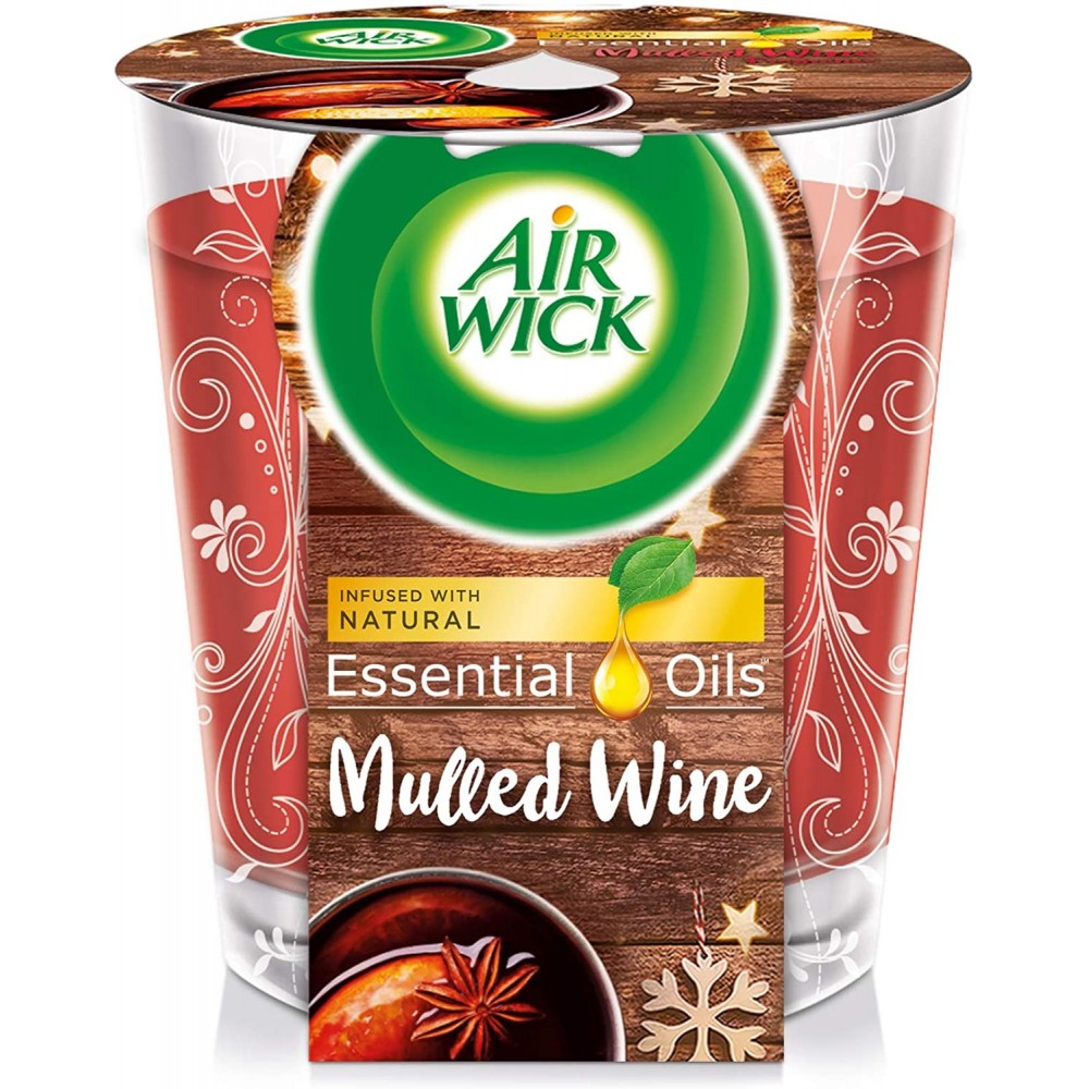 Air Wick Essential Oils candle -Muddled Wine 105g