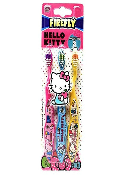 Firefly Toothbrush Hello Kitty 3pk