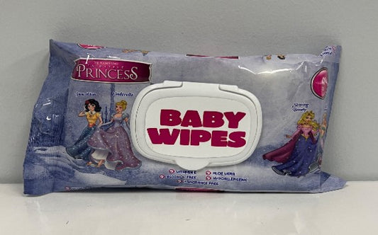 Baby Wipes Princess Alcohol Free 40pcs