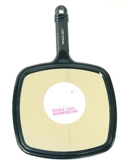 beauty 360 Handheld Mirror Double-Sided Magnification