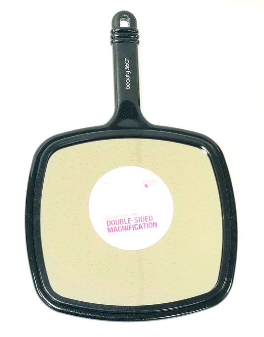 beauty 360 Handheld Mirror Double-Sided Magnification