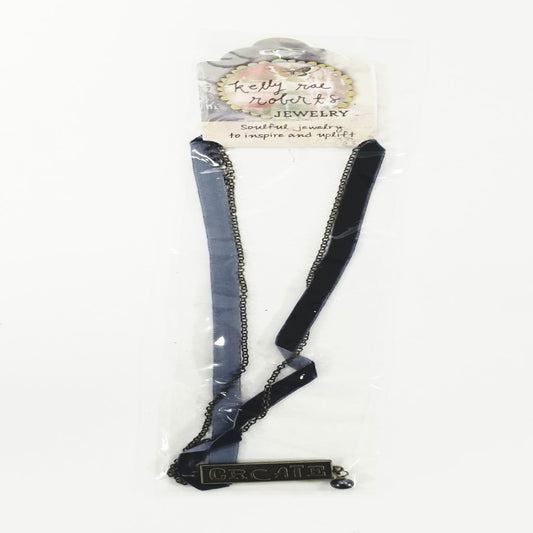 Create Embossed Charm Necklace