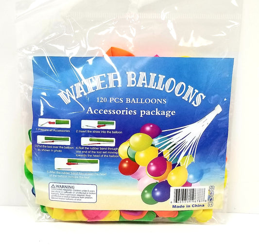 Water Balloons Accessories Package 120pcs