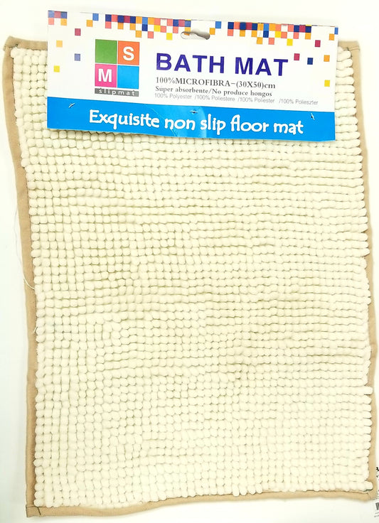 Bath Mat 100% Microfiber (30x50)cm