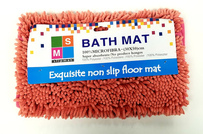 Bath Mat 100% Microfiber (30x50)cm