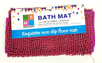 Bath Mat 100% Microfiber (30x50)cm