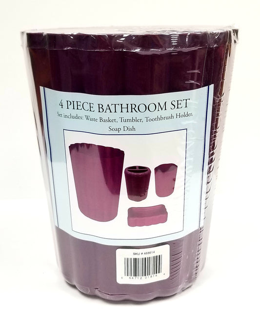 Bathroom Set 4 Piece