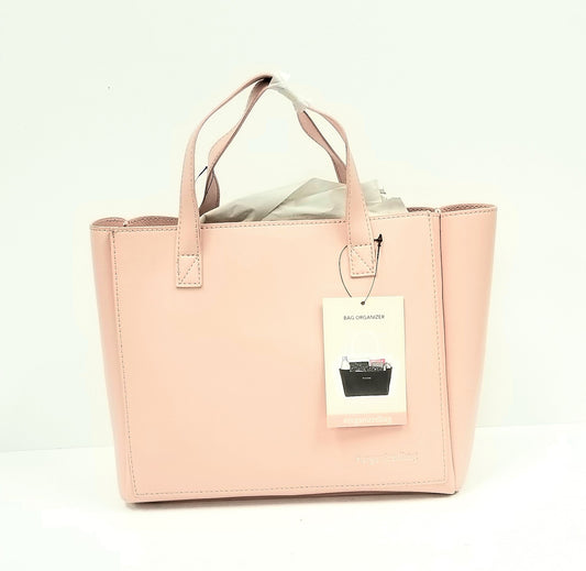 OrganizedBag Dillon Handbag Organizer, Pink - Vegan Leather